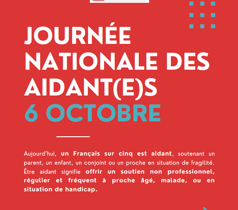 Journée Nationale des Aidants le 06 octobre (2024)